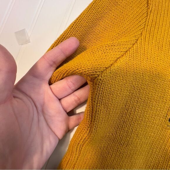 ZARA Knit Thick Top 🍁Mustard Color small - Picture 8 of 16